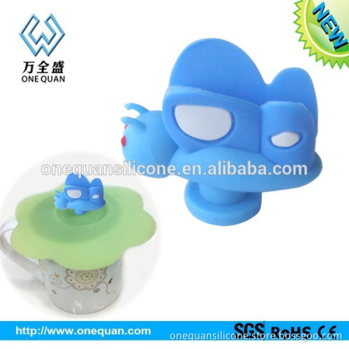professional factory silicone cup cover, silicone mug cup cover